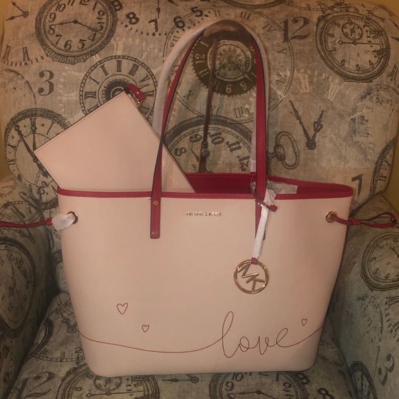 Michael Kors Handbags - Michael Kors 2 pc “Love” Tote